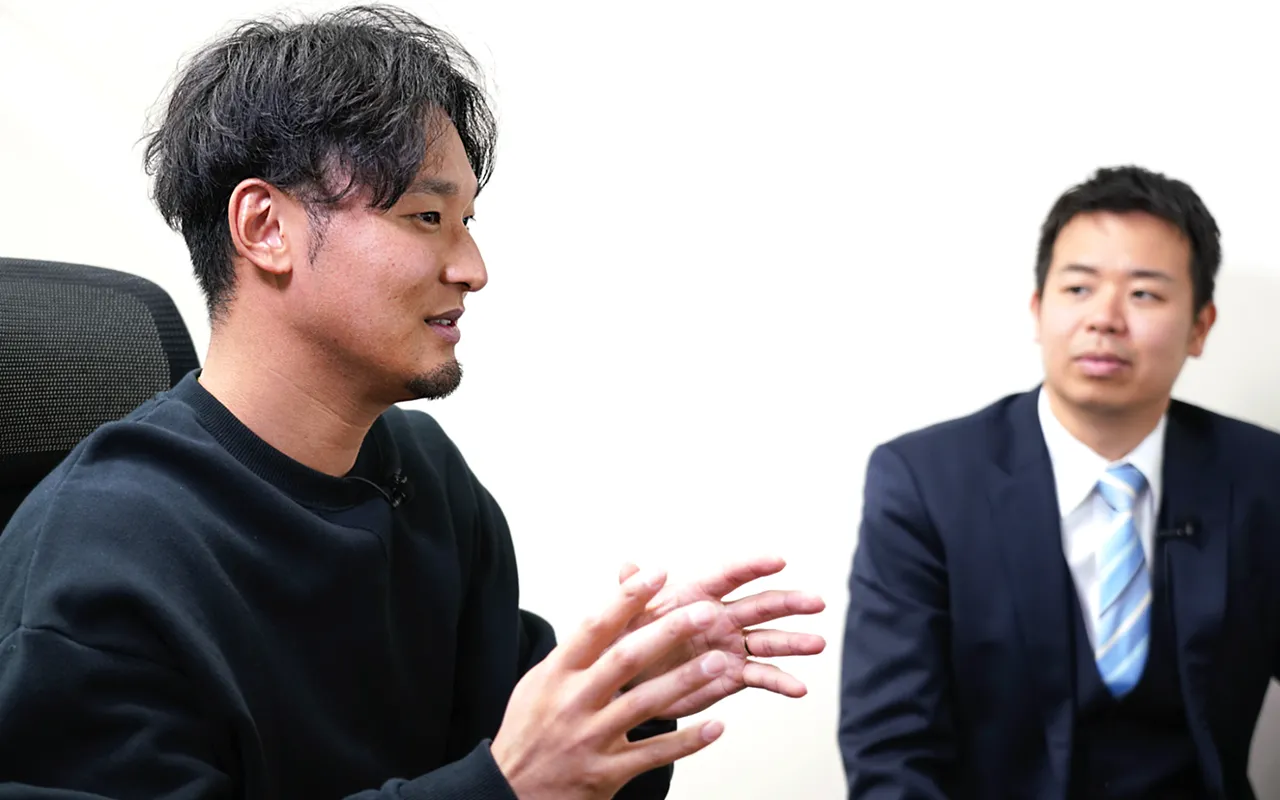 対談の様子