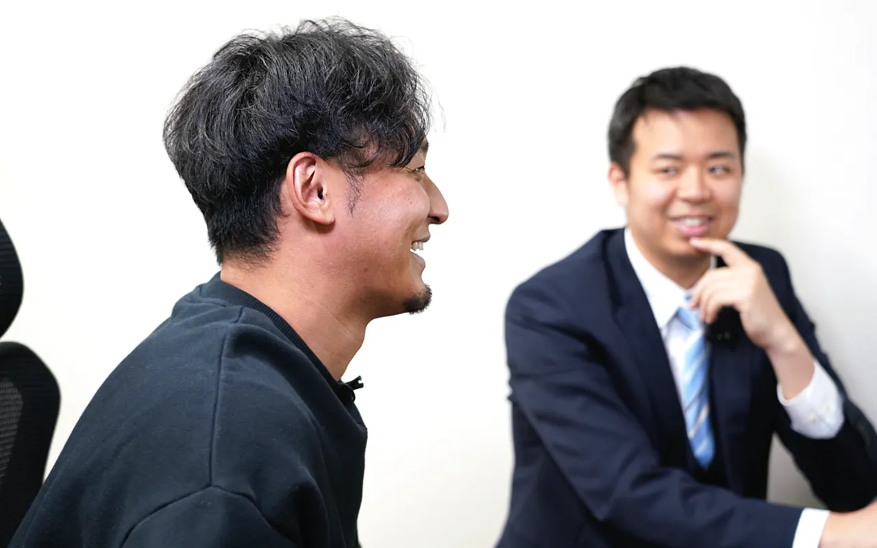 対談の様子