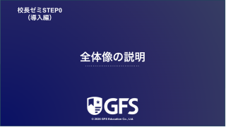 校長ゼミSTEP0（導入編）　全体像の説明